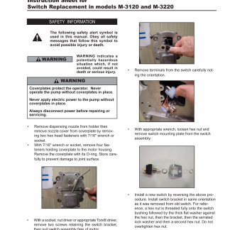 921351-01 Instruct Sheet 50/PK