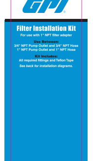 905002-28 INSERT CLAMSHELL, FILTER INSTALL KIT