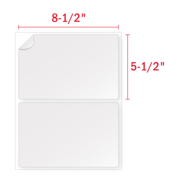 905003-45 ENKO 2 UP LABEL 5.5 X 8.5 ENKO5585